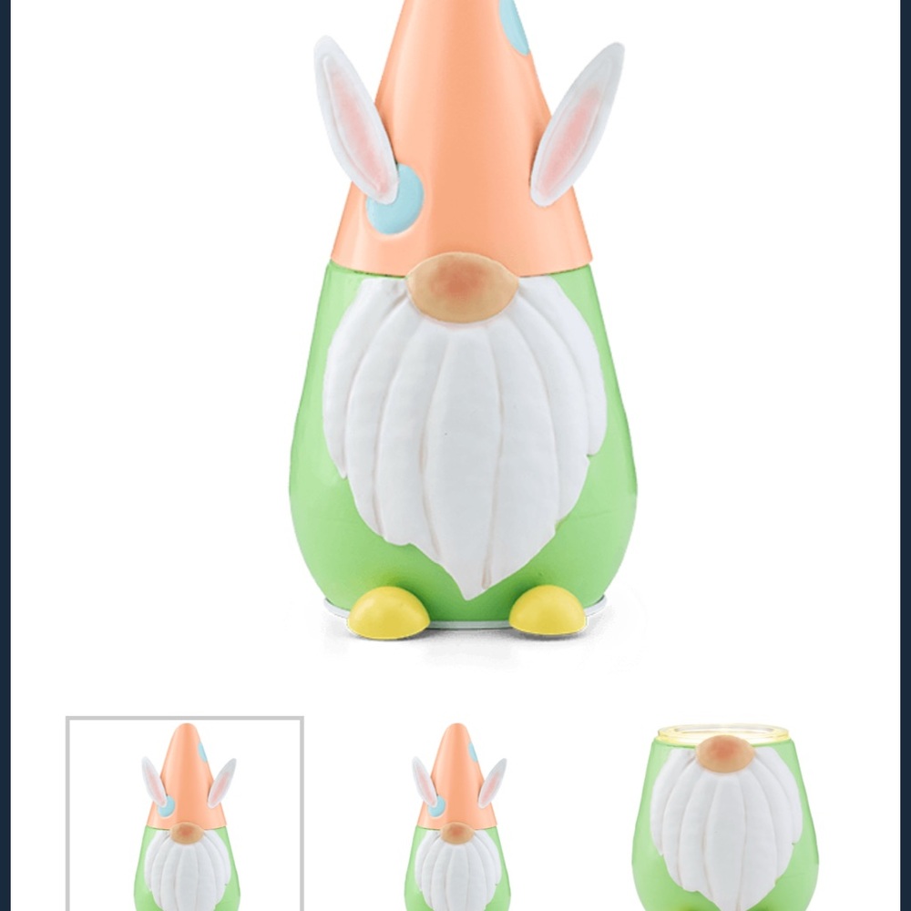 NEW GNOME EASTER BUNNY- Never opened